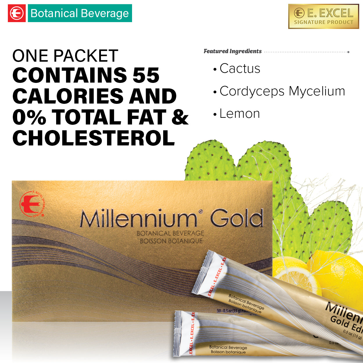 Millennium® Powder Beverage Gold Edition